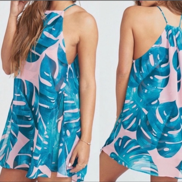 Show Me Your Mumu Byron Dress in Palms Away - Picture 1 of 7